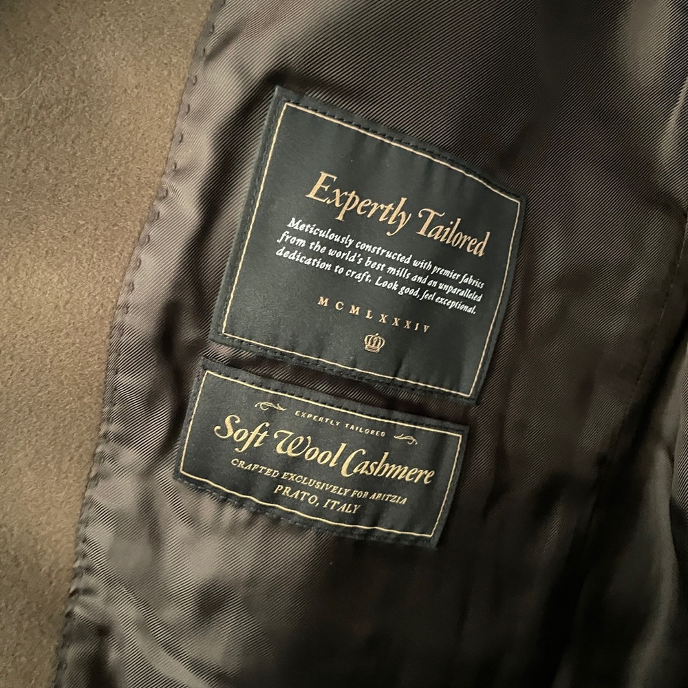 Aritzia brown pea coat - Picture 12 of 16